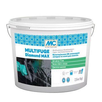 Епоксидна затирка та клей MC Multifuge Diamond Max 3К 01010111 фото